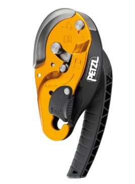 DESCENSOR CON ANTIPANICO ID S - CUERDAS 10 A 11,5 MM PETZL